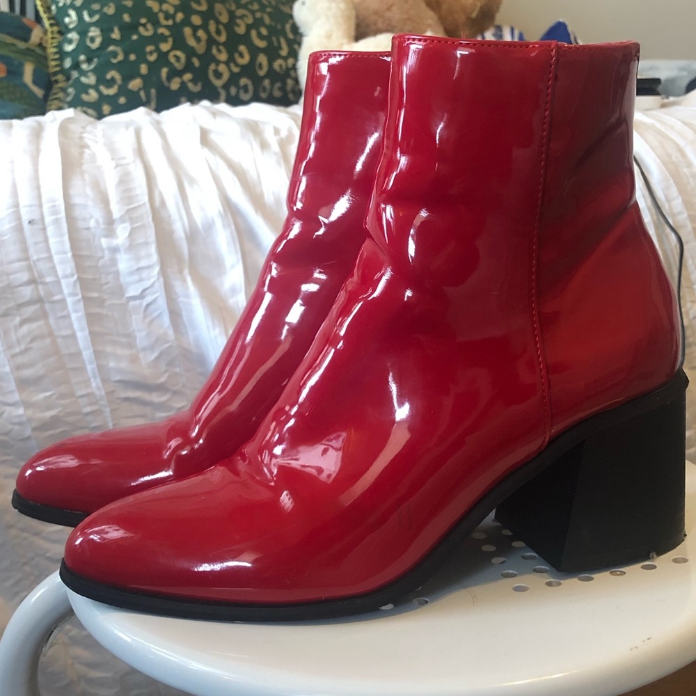 forever 21 red boots